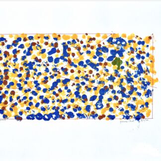 Gunnar Theel, "D244D," acrylic on paper